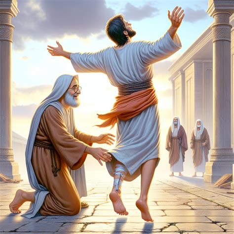 What does Acts 3:6-8 mean? | Bible Art