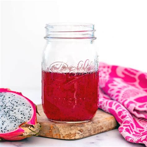 Dragon Fruit Syrup Recipe - We are not Martha