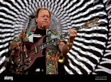 Mark King, Level 42 on stage at Lets Rock Liverpool 2022 Stock Photo ...