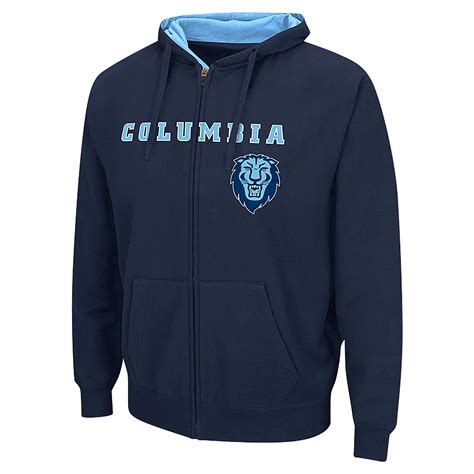 Colosseum Columbia University Arch Logo 30 Full-Zip Hoodie | Academy