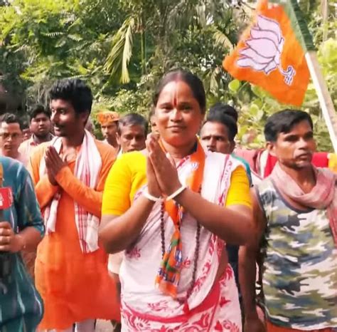 Meet BJP’s Pinky Burman, lone third gender candidate in fray for Bengal ...