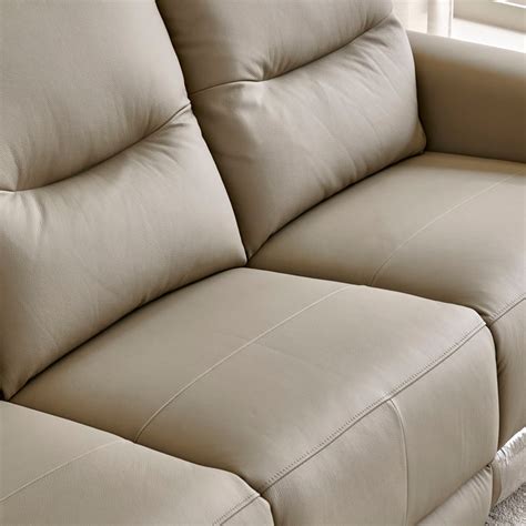 Buy Malinda Half Leather 3-Seater Zero Gravity Electric Recliner ...