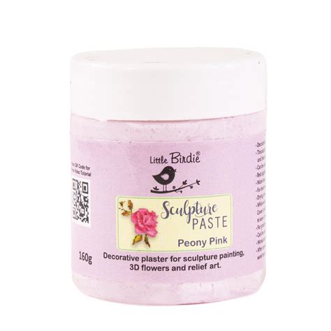 Sculpture Paste Peony Pink 160gm Bottle – Itsy Bitsy