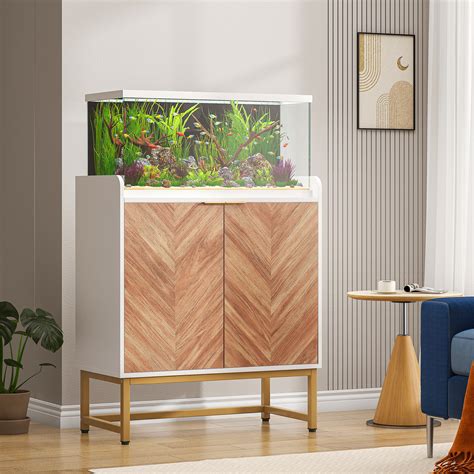 Tucker Murphy Pet™ 20-29 Gallon Aquarium Stand, Mid-century Modern Fish ...