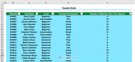 Image result for Nice Table Look Excel