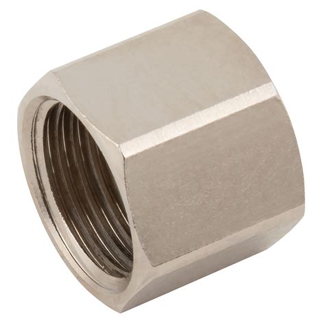 Nickel Plated Brass BSPP Female Blanking Caps | Buy Online