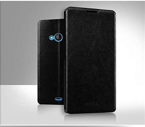 Defender MOFI Royal Vintage Leather Slim Best Flip Cover Case with Back ...
