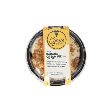 Cyrus O'Leary's Mini Banana Cream Pie-Main