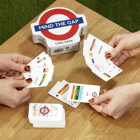 Mind the gap card game by Gibson Games | The Kew Shop