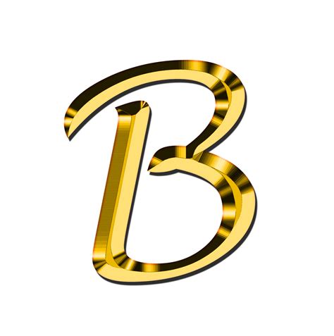B LETTER PNG Transparent - PNG All