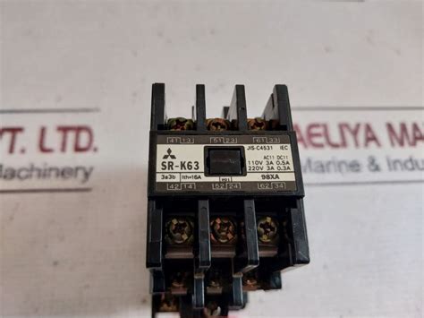 Mitsubishi Electric Sr-k63 Contactor Relay Coil – Aeliya Marine Tech