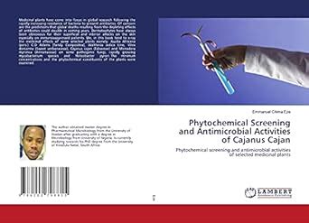 Phytochemical Screening and Antimicrobial Activities of Cajanus Cajan ...