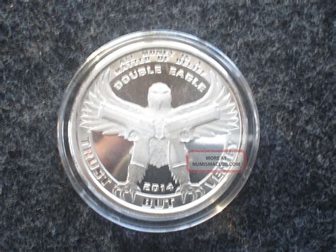 1 Oz. 999 Fine Silver Double Eagle Proof