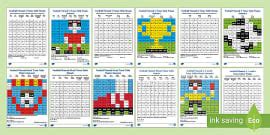 Multiplication Dice Game Worksheet (teacher made)