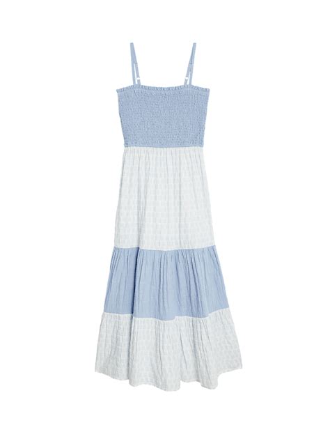 Buy Pure Cotton Tiered Maxi Dress (6-16 Yrs) at Marks & Spencer