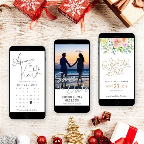 Electronic Save The Date Templates