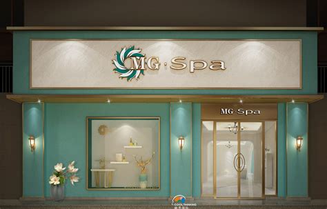 哈尔滨美容spa装修设计 现代风格