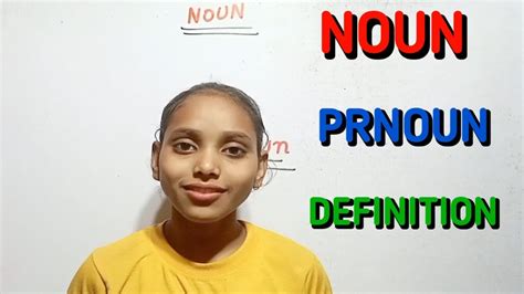Noun Pronoun ki Definition | definition of noun | Swati2Ansh - YouTube