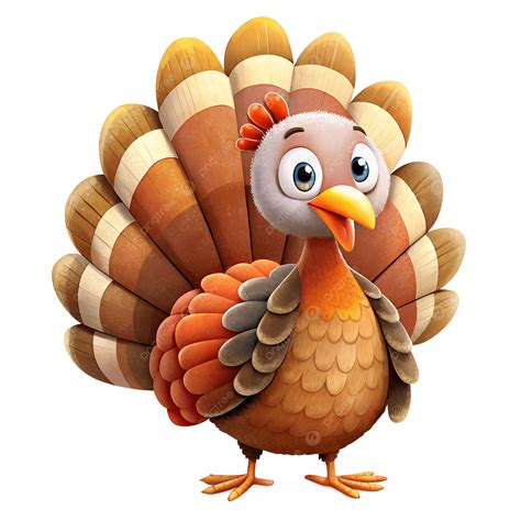 Cute Cartoon Turkey Clipart PNG, Vector, PSD, and Clipart With ...