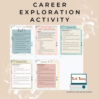 Personal Exploration Activities- Personal Finance Edition by Tech Twins