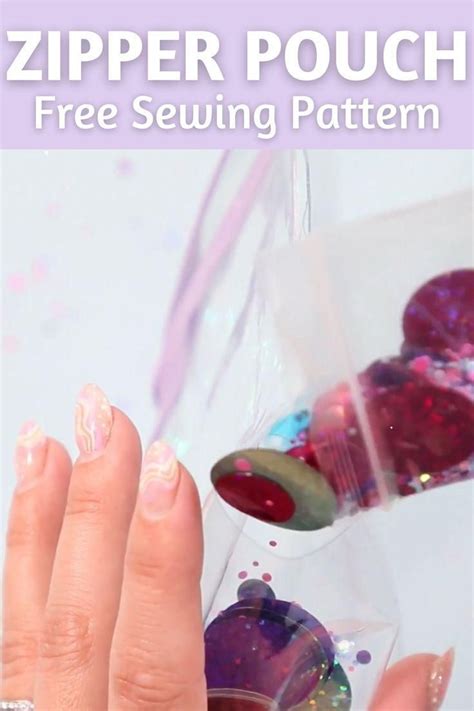 Clear Vinyl Zipper Pouch Tutorial 的图像结果