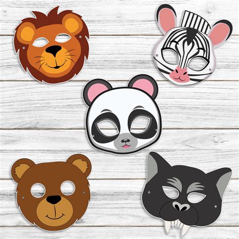 Animal Art Mask at Maureen Baker blog