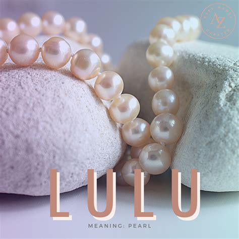 Lulu: A Baby Name Meaning 'Pearl'