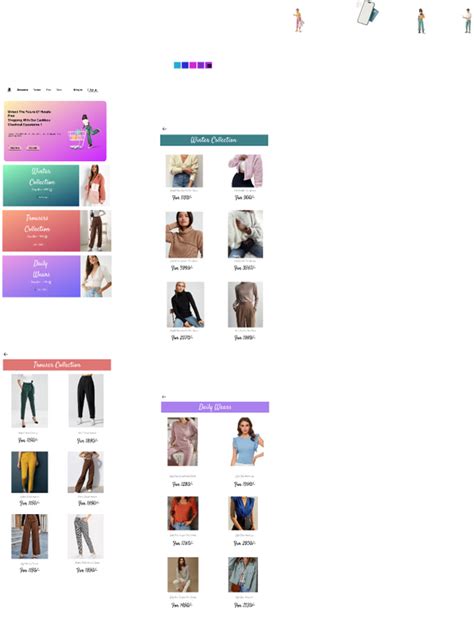 Shopping Website Design | Figma