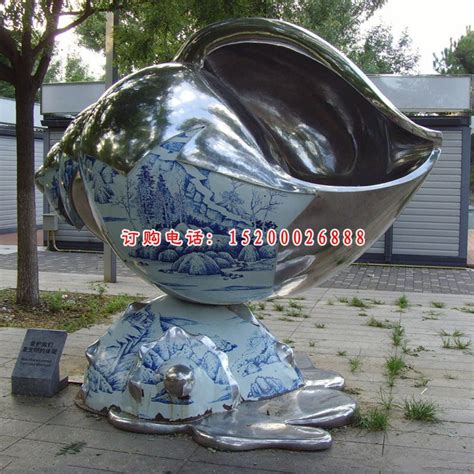 上海市普陀区建德花园（抽象海螺） - 山东一恒雕塑艺术有限公司