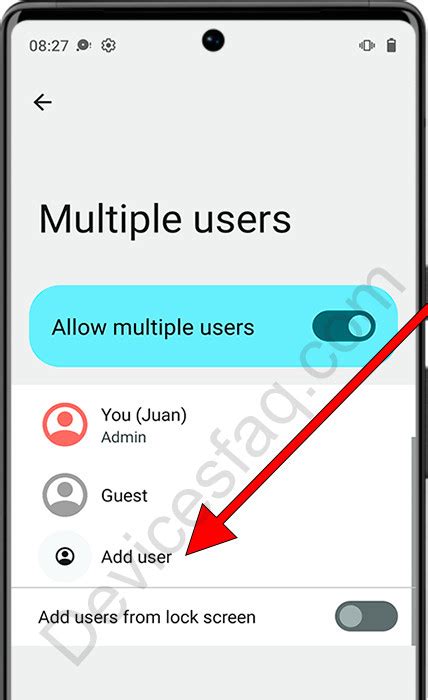 Switch User Android 的图像结果