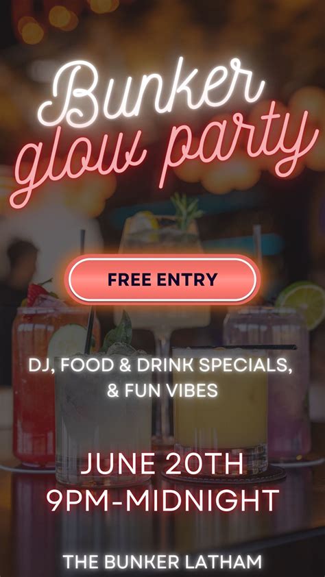 THE BUNKER LATHAM GLOW PARTY, 195 Troy Schenectady Rd, Latham, NY 12110 ...