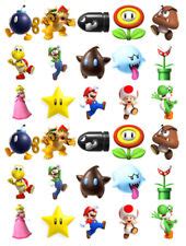 Super Mario 30 Birthday Edible Stand Up Cake Toppers India | Ubuy