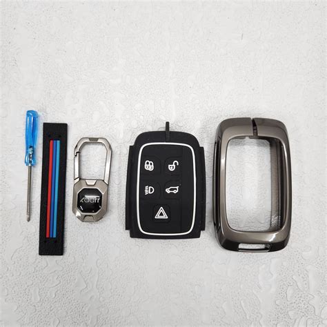 Jaguar/Land Rover v2.0 Premium Metal Alloy Keycase with Holder & Rope ...