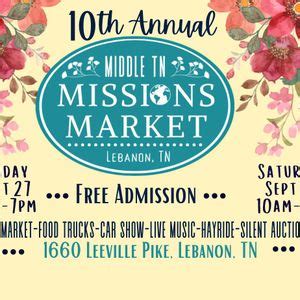 10th annual Middle TN Missions Market, Fairview Church, Lebanon, 27 ...