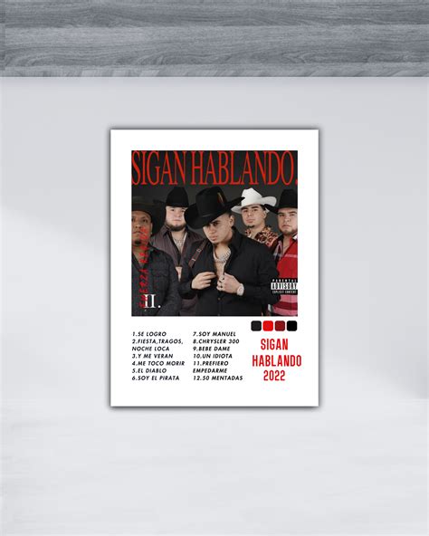 Fuerza Regida Album Poster - Etsy
