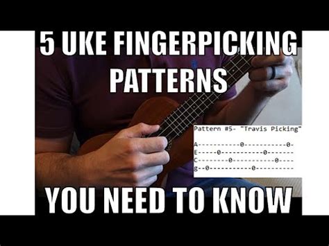 Image result for Ukulele Fingerpicking Patterns