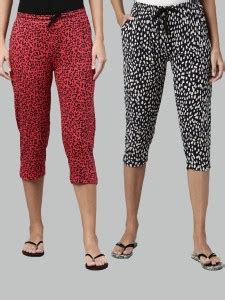 Kryptic Women Reversible Pink Capri - Buy Kryptic Women Reversible Pink ...