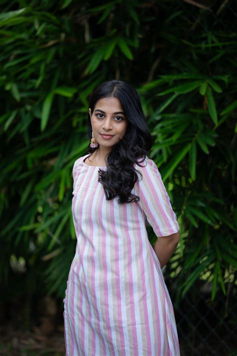 Tamarah( pink ) coord set - striped handloom cotton coord set with lur ...