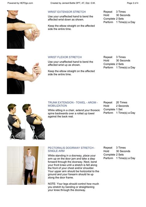Home Exercise Program for Golfer's Elbow (Medial Epicondylagia) — IHSM