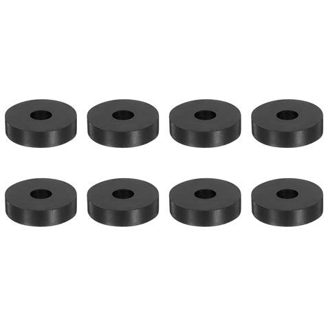 Uxcell 50Pack 1-5/8" OD x 1/2" ID x 3/8" Thickness Rubber Washers Round Rubber Spacer - Walmart.com