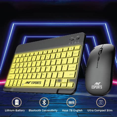 Buy Ant Esports WKM11 Wireless Keyboard and Mouse Combo at best price ...