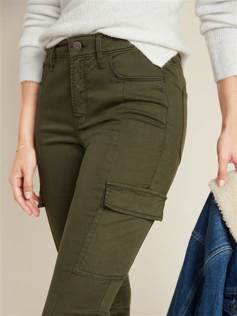 Women's High Waisted Green Cargo Pants at Catherine Dorsey blog