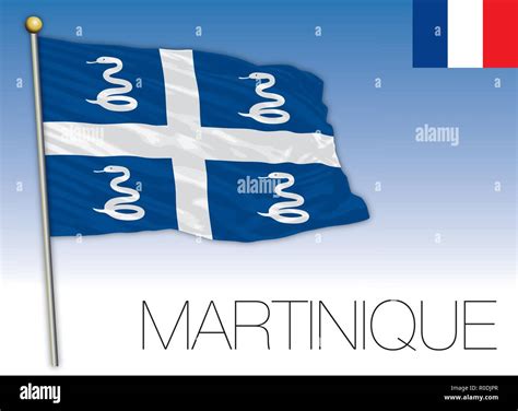 National Flag Of Martinique High Resolution Stock Photography and ...
