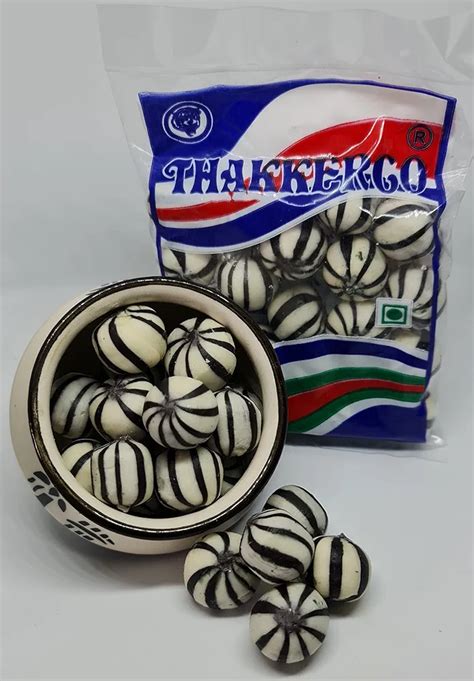 Thakkerco Mint Black Ball Candy 500gm Combo (100gm x 5 packs) Mouth ...