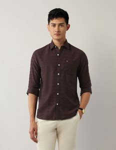 Arrow Sport Men Striped Casual Brown Shirt - Buy Arrow Sport Men ...