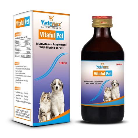 VETENEX Vitaful Pet - Multivitamin Supplement Syrup with Biotin ...