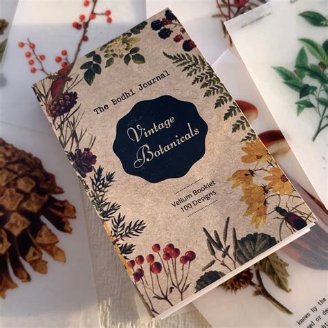 Vellum Booklet- Vintage Botanicals – The Bodhi Journal | Bodhizen India ...