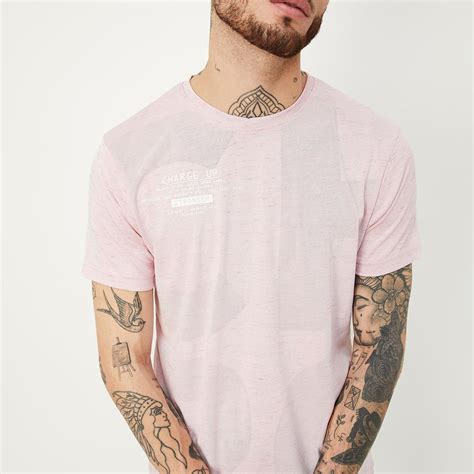 Buy Men Printed Slim Fit Active Sports T-shirt Online at just Rs. 699.0 ...