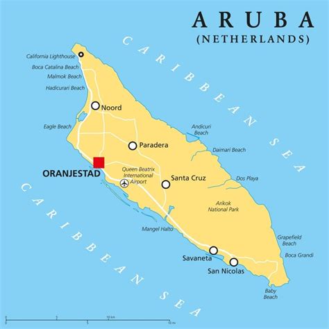 Where Is Aruba Located In The Map at Christine Scheerer blog