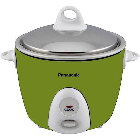 Buy Panasonic SR-G06 0.6 Liter 300-Watt Automatic Rice Cooker Apple ...